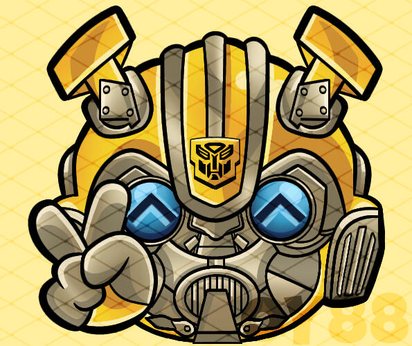Bumblebee Peace sign